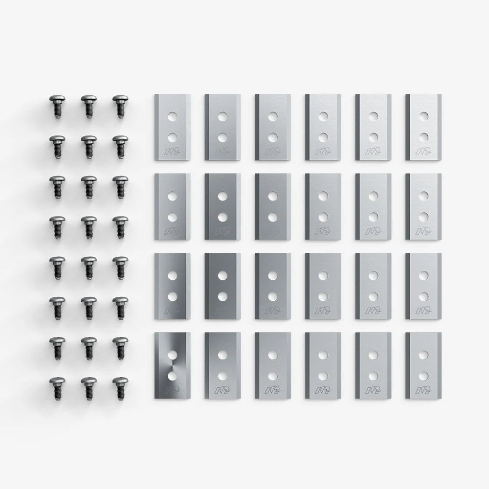 Blades And Fixing Screws For Luba & Yuka ( Pack of 32 Blades)