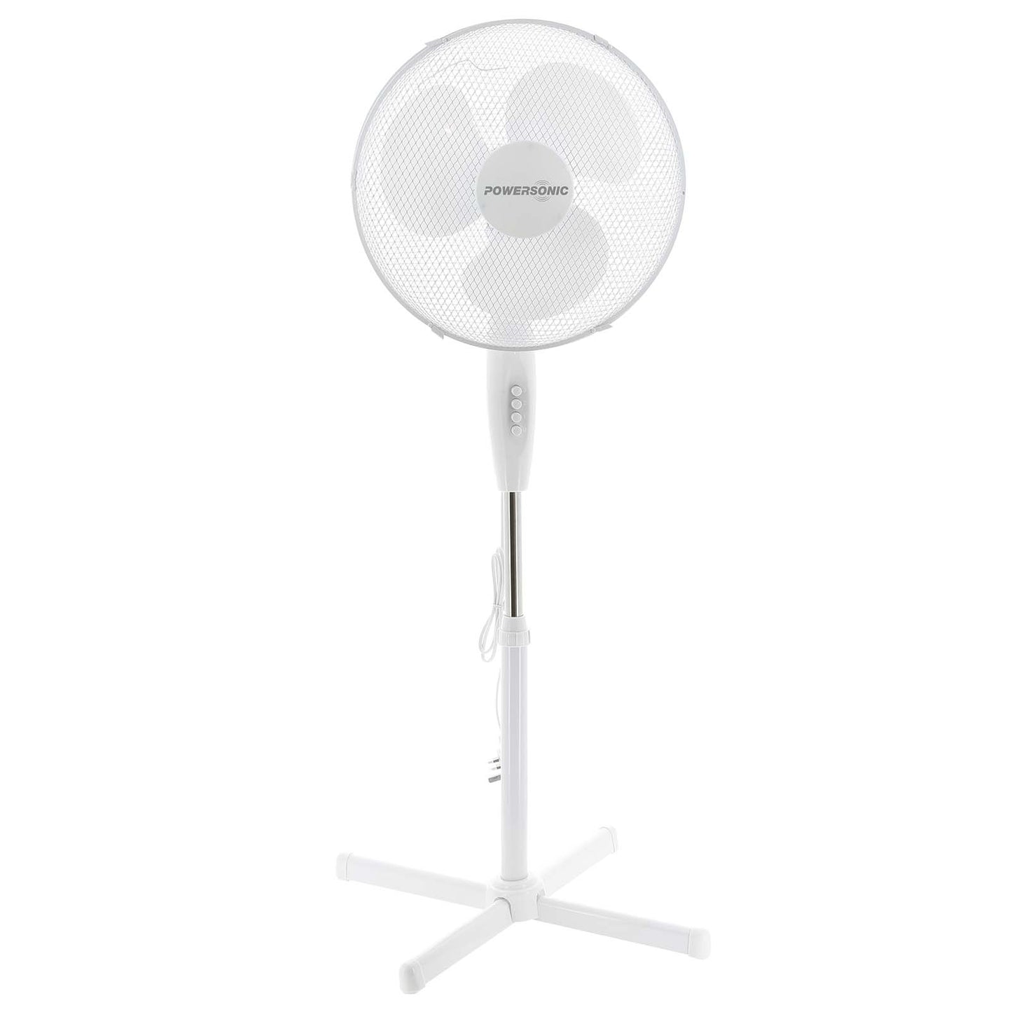 Powersonic 16 Inch 3 Speed Pedestal Fan