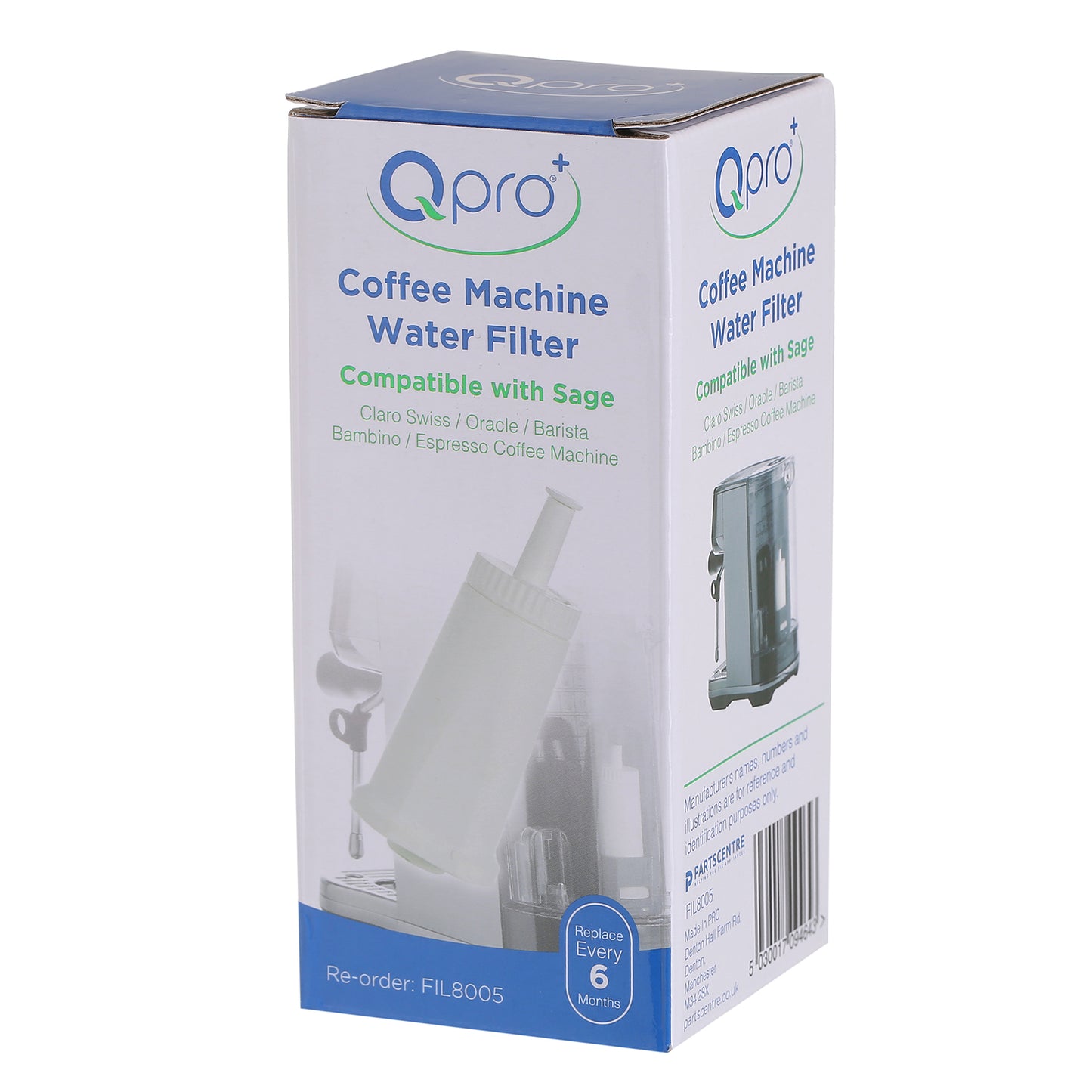 Sage Coffee Machines Filter - Oracle, Claro Swiss, Bambino, Barista, Espresso