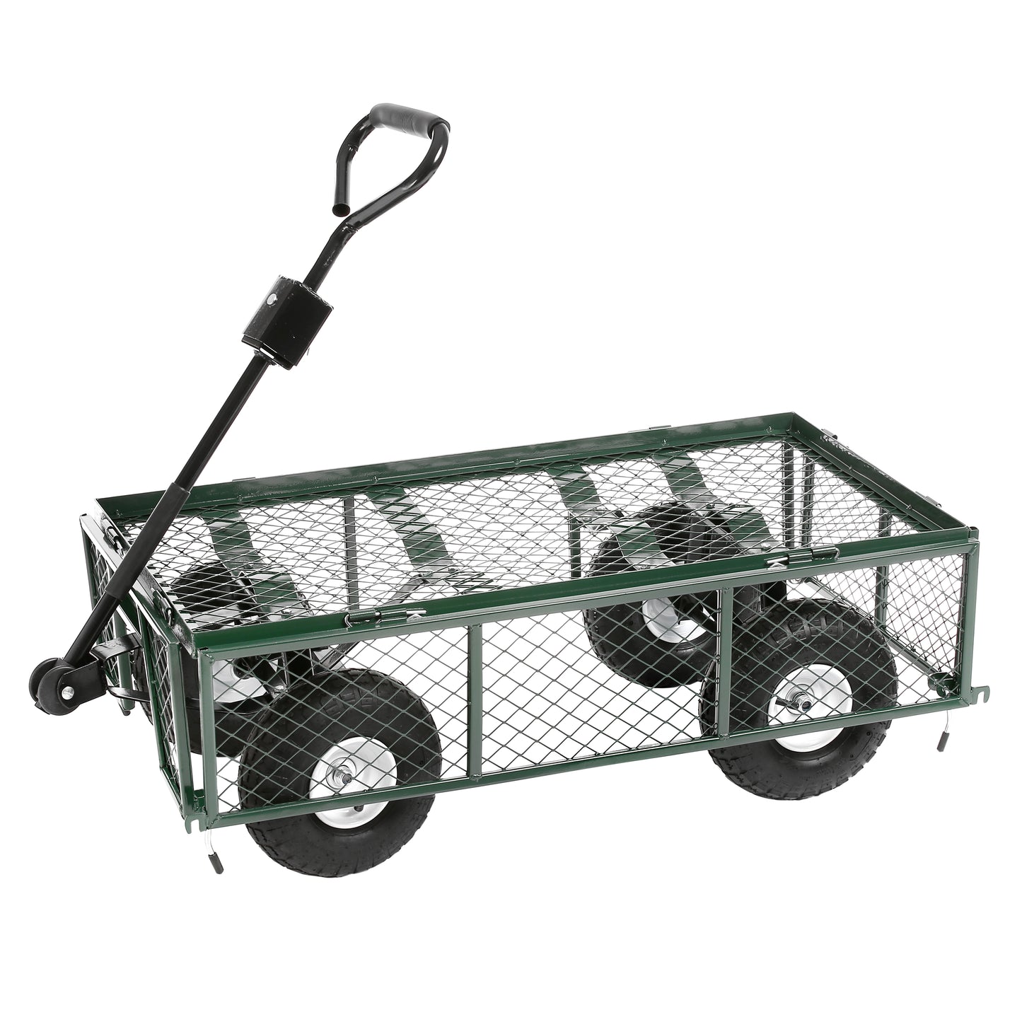 Large Heavy Duty Garden Trolley with Collection Bag
