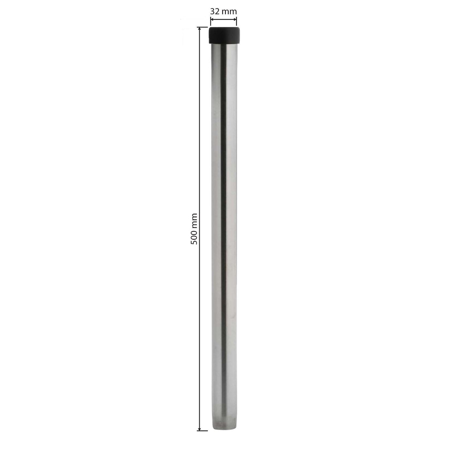 Vacuum Cleaner Extension Tube - Stainless Steel - 500mm 32mm