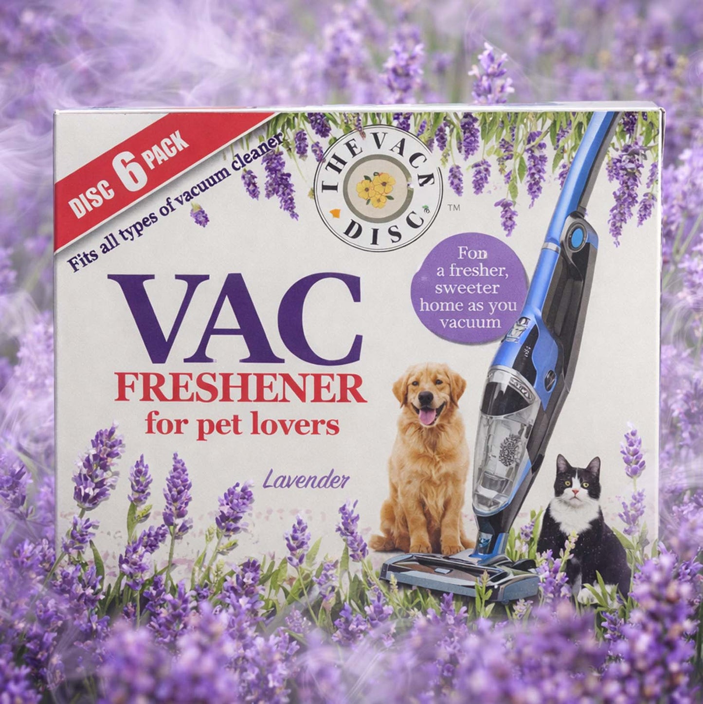 Vacuum Cleaner Air Freshener - Lavender And Linen