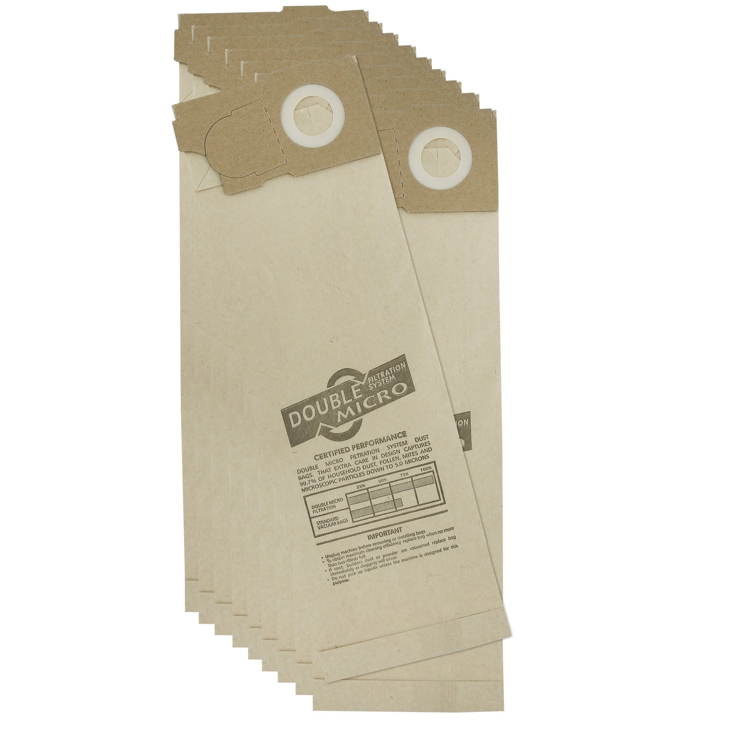 Ten Sebo BS36 BS46 Vacuum Cleaner Paper Bags