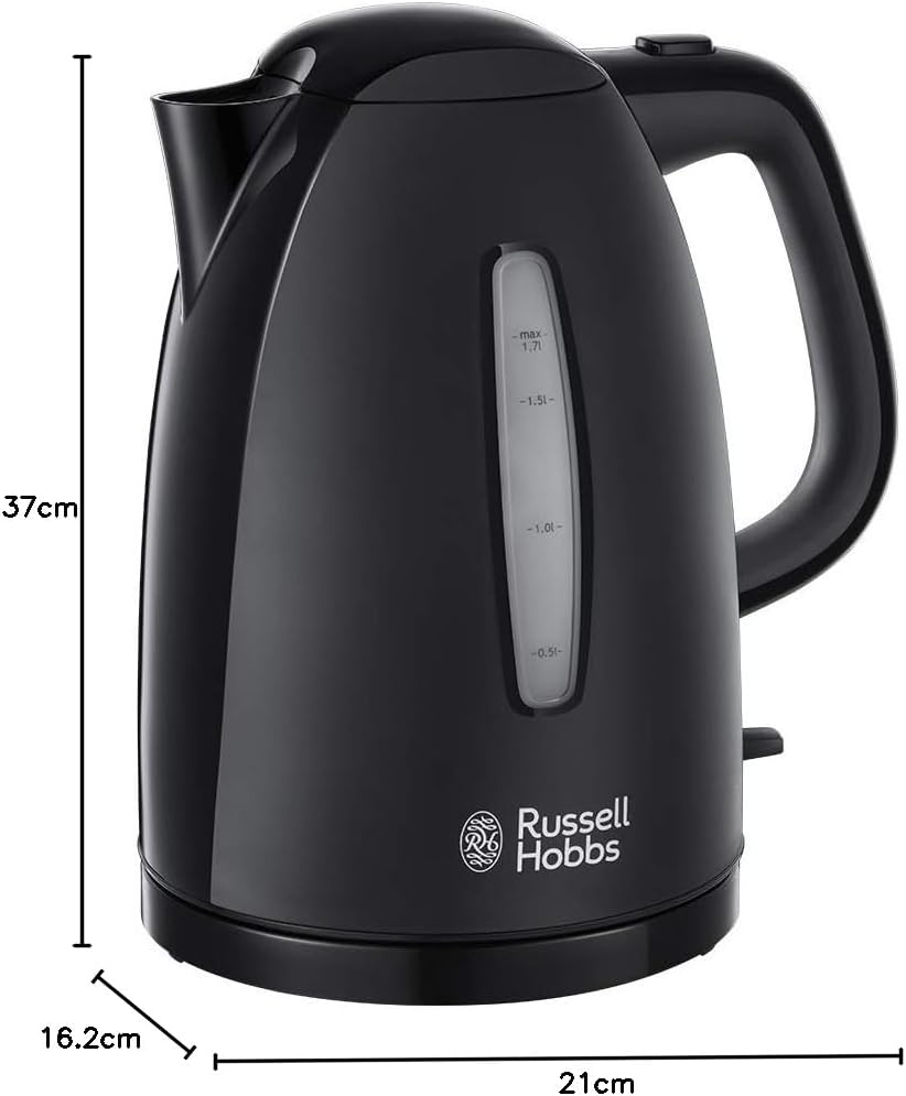 Russell Hobbs Textures Kettle Black