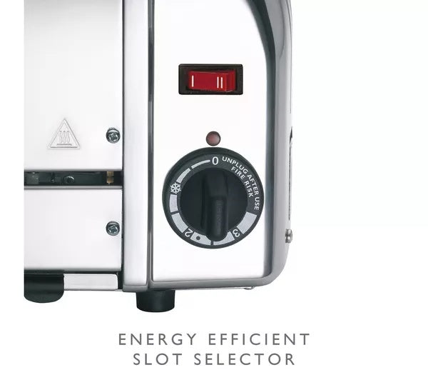 Dualit 2 Slice Polished Chrome Toaster