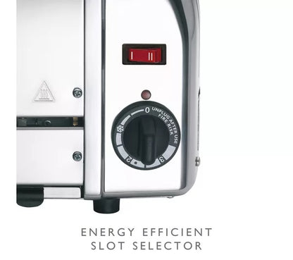 Dualit 2 Slice Polished Chrome Toaster