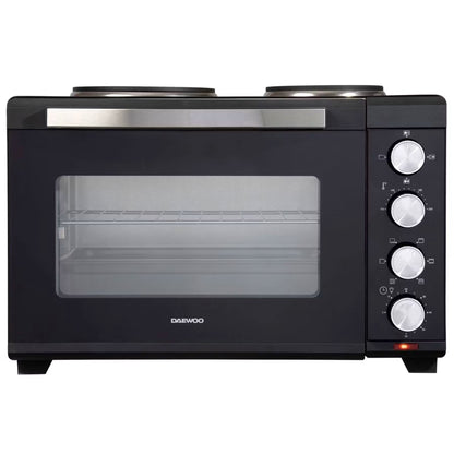Daewoo 32L Countertop Oven with Hot Plates