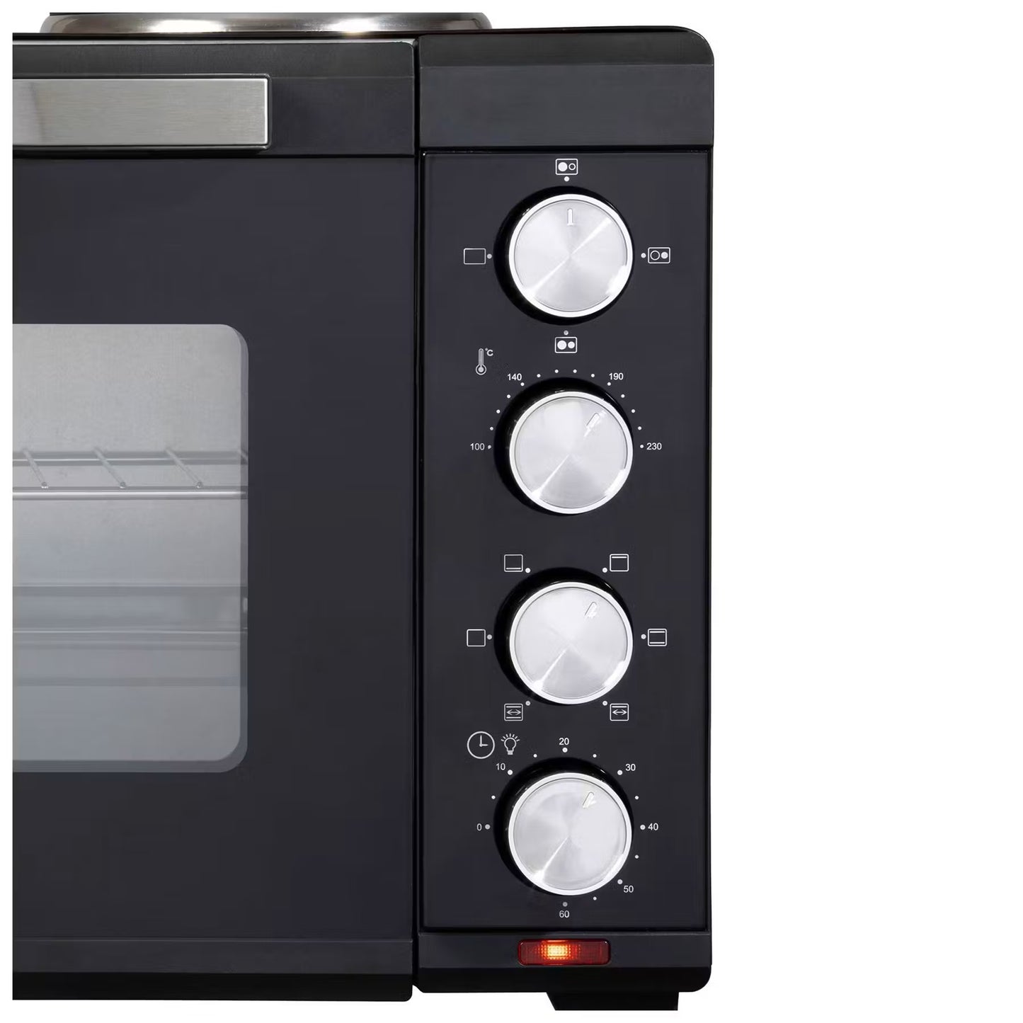 Daewoo 32L Countertop Oven with Hot Plates