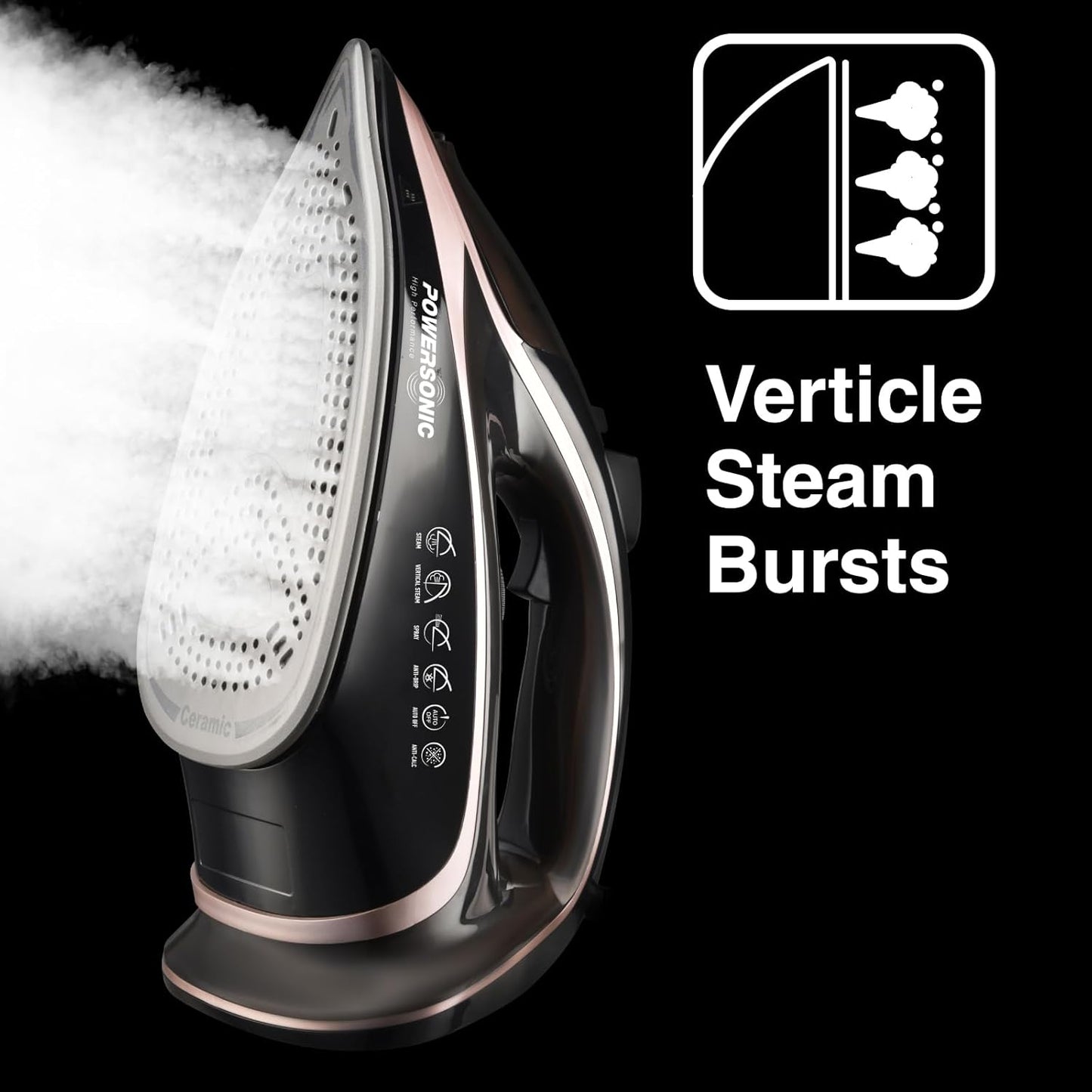 Powersonic 3200W Steam Iron