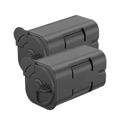 Replacement rechargeable battery twin pack compatible with Pulsar PU-79167 DNV