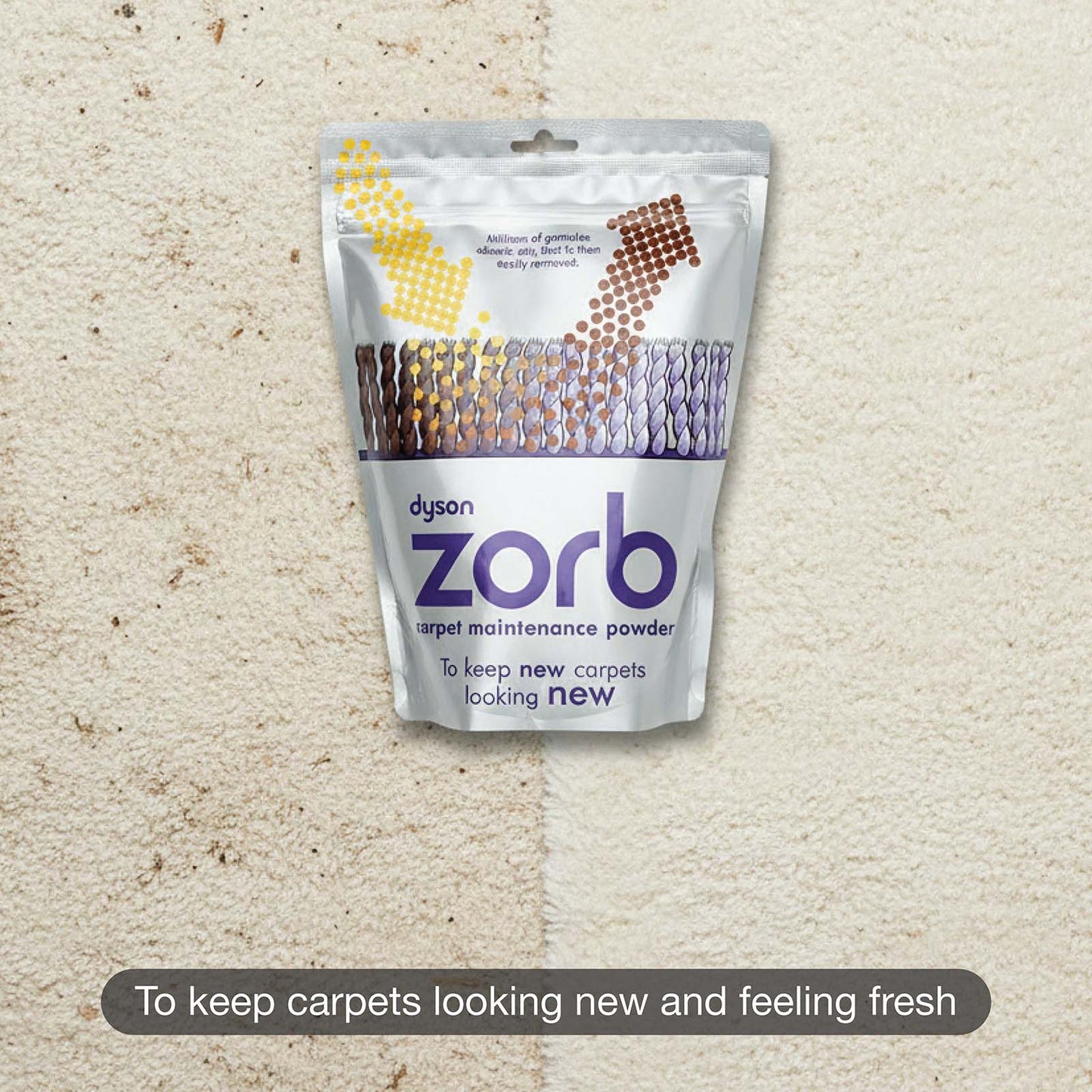 Dyson ZORB Carpet Cleaning Powder 750G