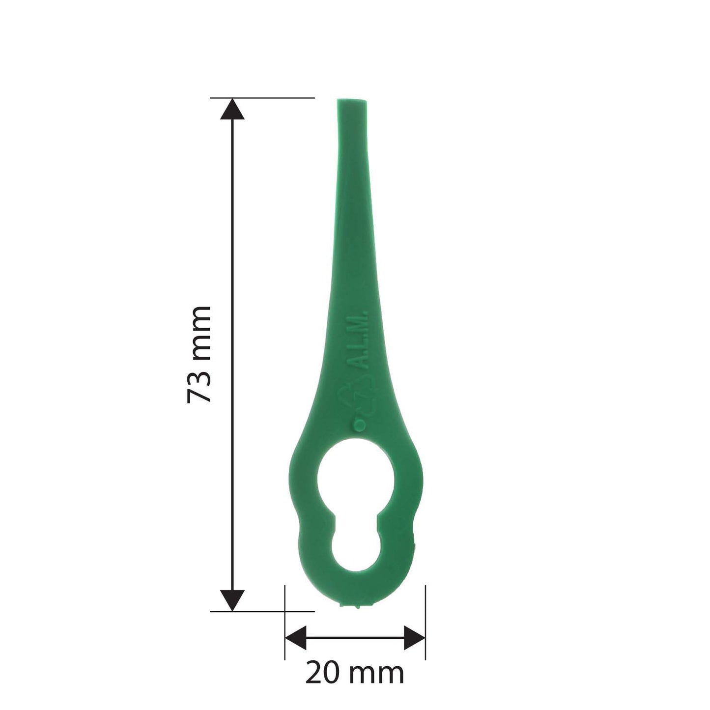 Lawn Mower Plastic Blade