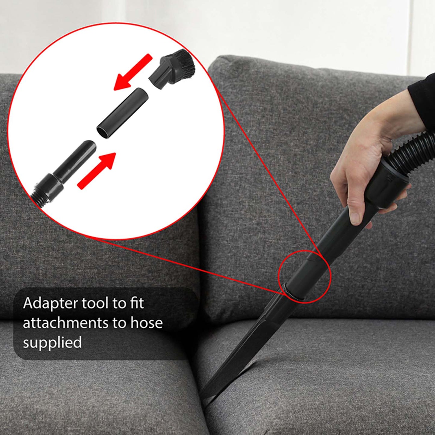 Vacuum Cleaner Hose & Attachment Tool Kit
