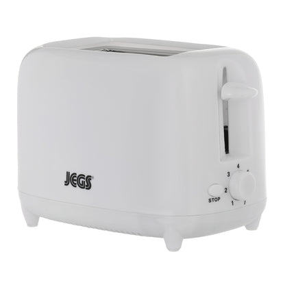 Jegs White 2 Slice Toaster