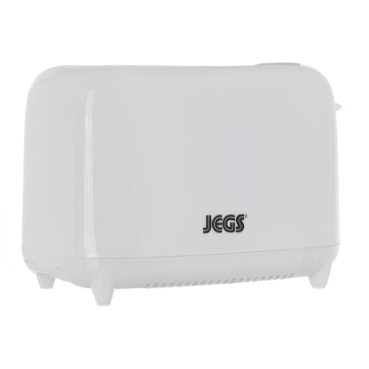 Jegs White 2 Slice Toaster