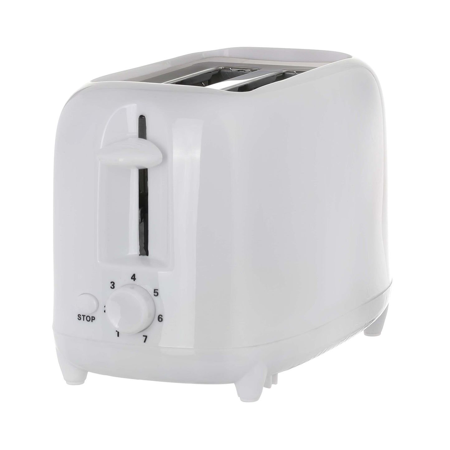Jegs White 2 Slice Toaster