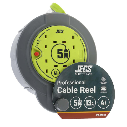 5m 4 Socket 13A Cable Reel
