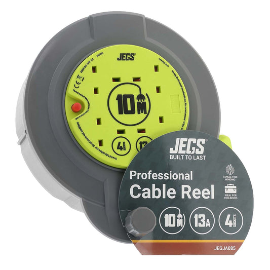 10m 4 Socket 13A Cable Reel