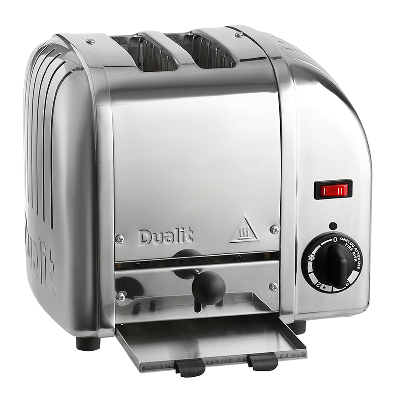 Dualit 2 Slice Polished Chrome Toaster