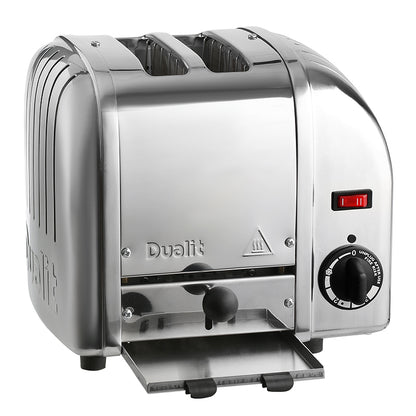 Dualit 2 Slice Polished Chrome Toaster