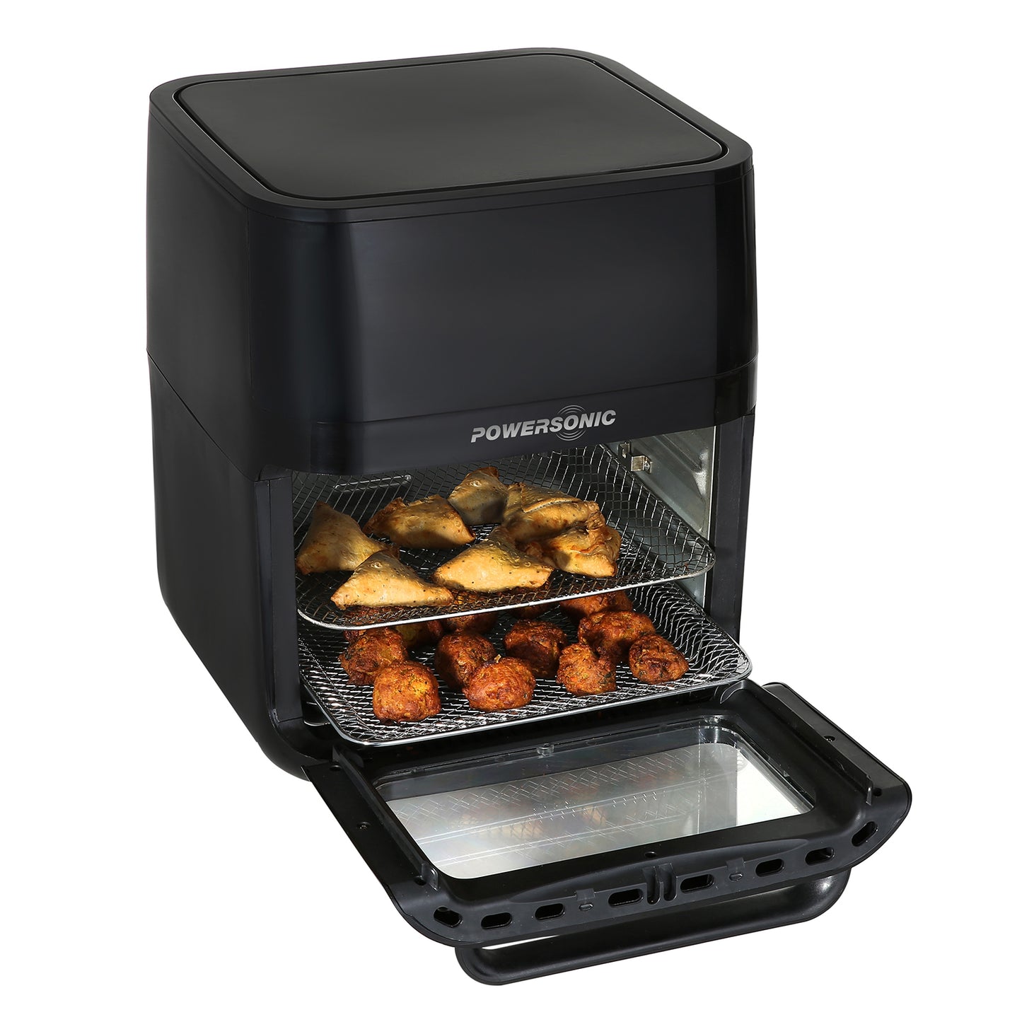 Powersonic Black 12 Litre 1800W Air Fryer