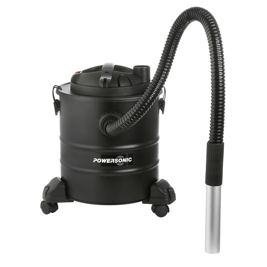 Powersonic Bagless Black 20L  1200w Fireplace Ash Vacuum Cleaner/Blower