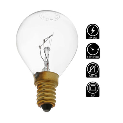 Cooker Oven Lamp Pack of 2