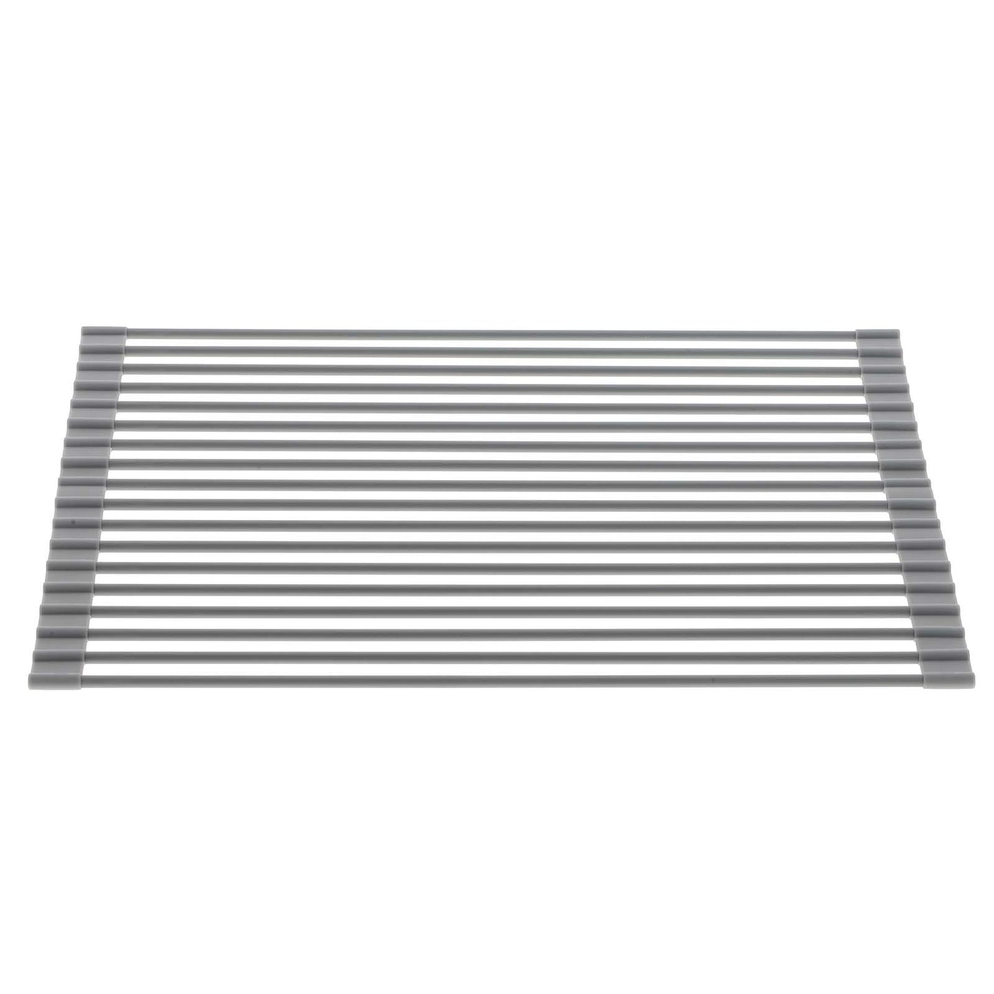 Roll Up Dish Drying Rack with Non-Slip Silicone