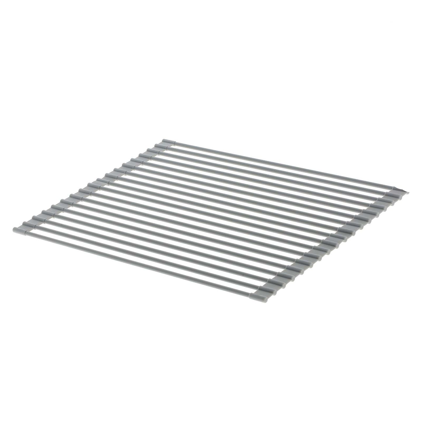 Roll Up Dish Drying Rack with Non-Slip Silicone