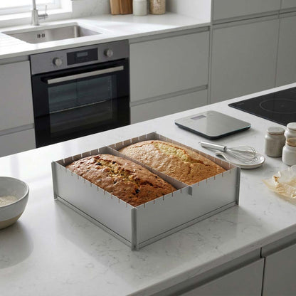 Universal Cooker Cake Pan - Adjustable - 30cm x 10cm