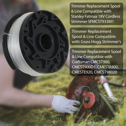 Black & Decker Garden Trimmer Spool & Line - AF100 - 9m