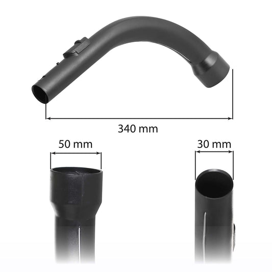 Miele Vacuum Cleaner Hose Handle Black