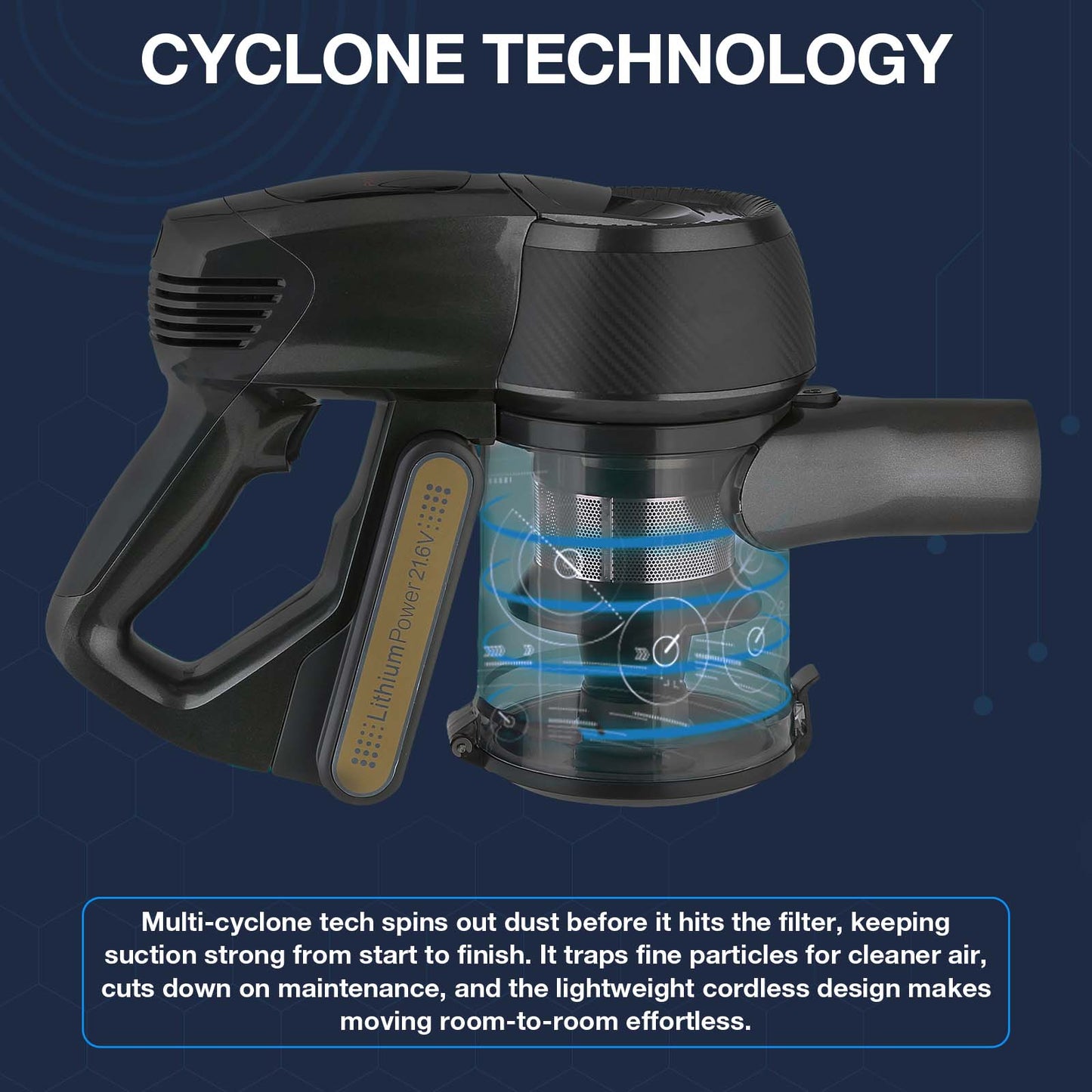 HH400 Cordless Handheld Vacuum Cleaner