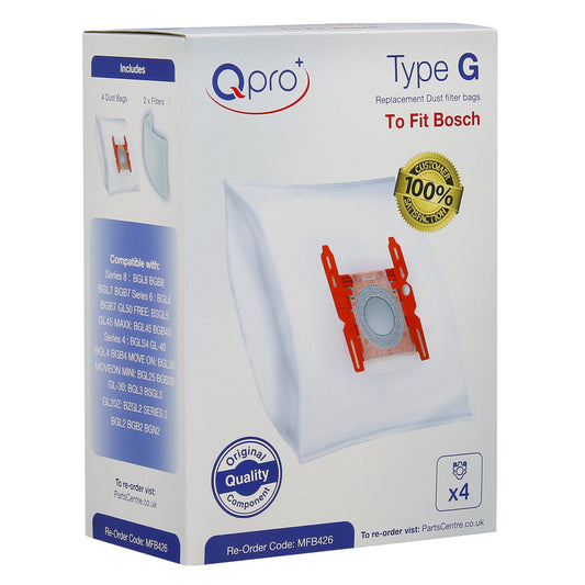 Siemens Type G ALL Vacuum Cleaner Microfibre Dust Bags & Filters