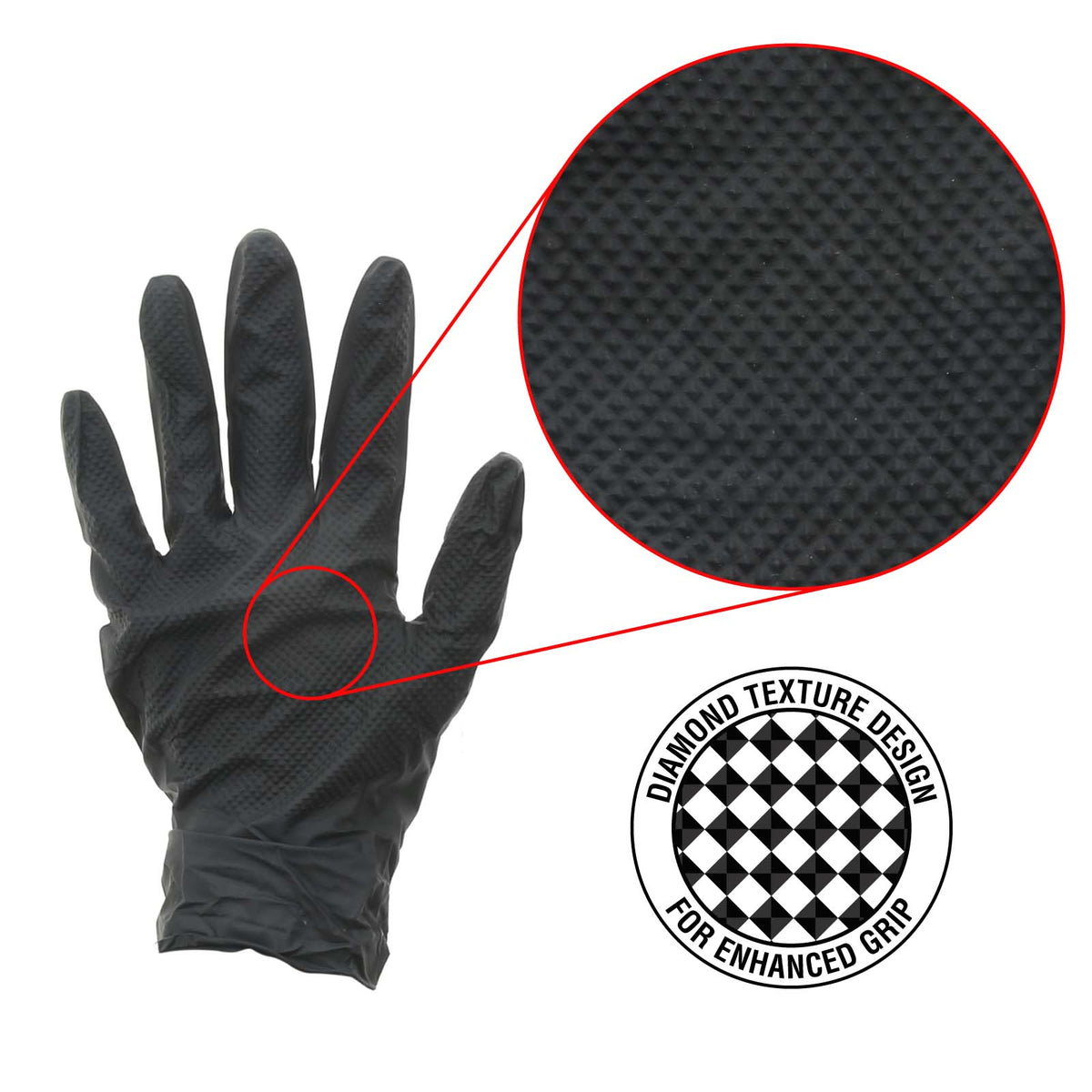 Extra Large (10) Work Latex Gloves - Pack of 50