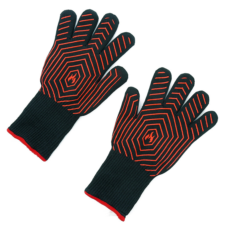 BBQ Cooker Grill Heat Resistant Gloves