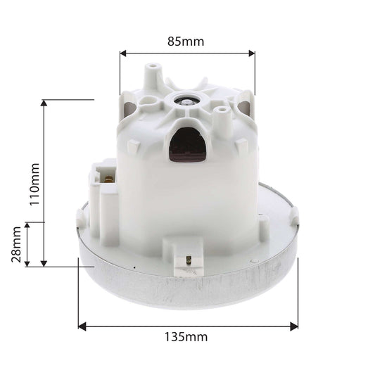 Motor 1600W - Compatible With Miele Vacuum Cleaner C3 Complete & Extreme S8 Series