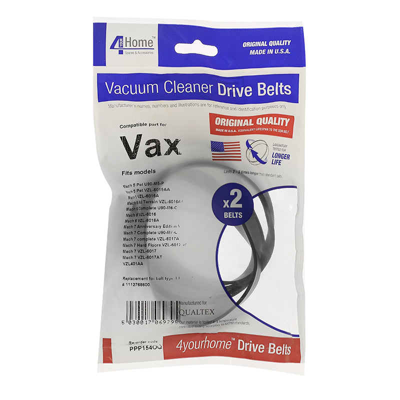 Vax Vacuum Cleaner Belt
