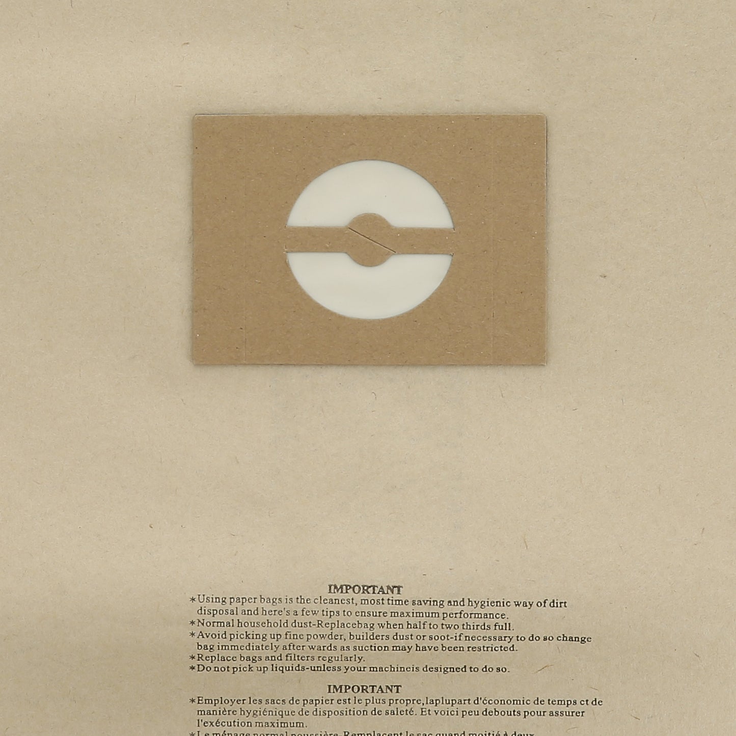 Pack 10 Kerstar Vacuum Cleaner Paper Bags