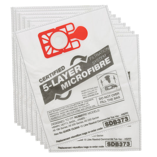 Numatic Microfibre Bags (10)
