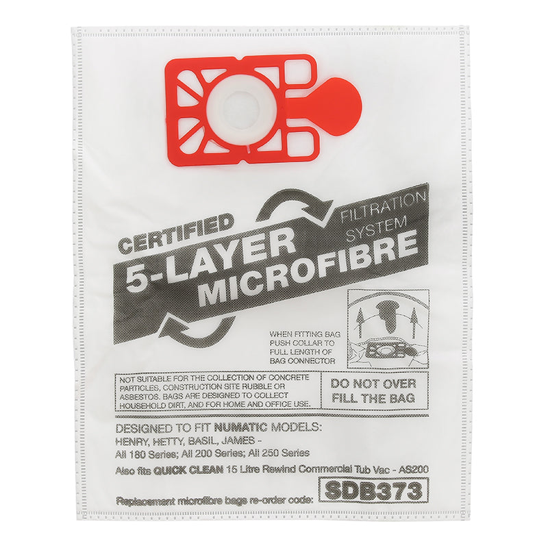 Numatic Microfibre Bags (10)