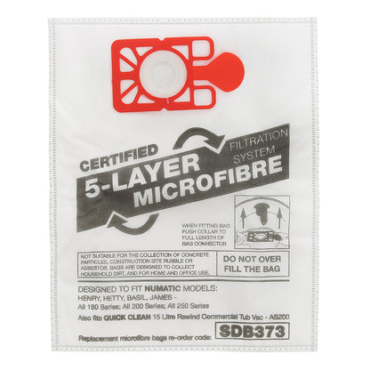 Numatic Microfibre Bags (10)