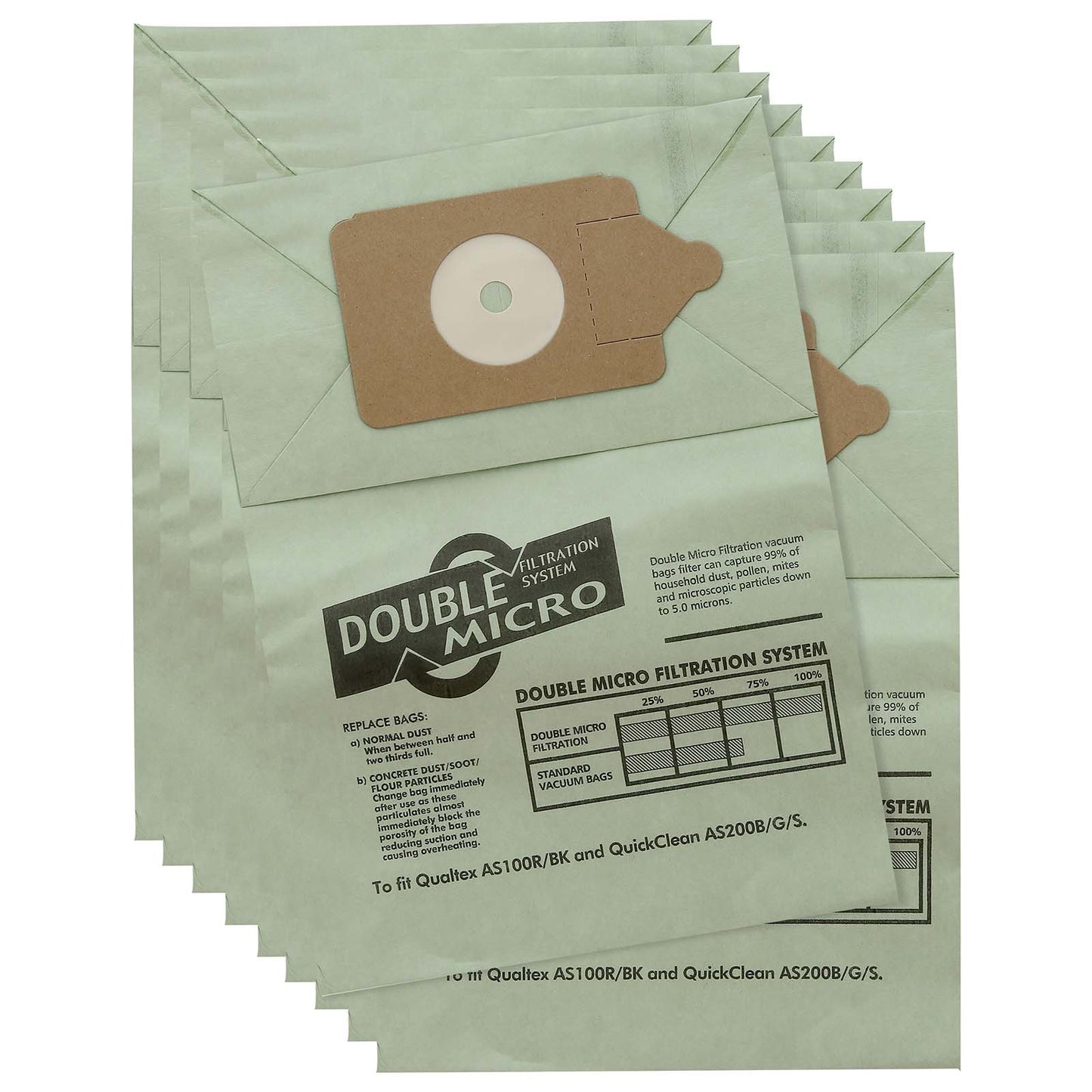 Pack Of Ten Vacuum Cleaner Paper Bags