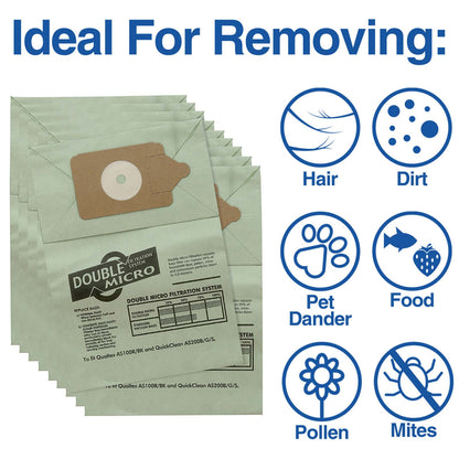 Pack Of Ten Vacuum Cleaner Paper Bags