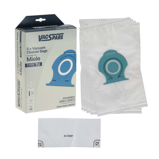 Microfibre Bag - Type TU (Pack of 5)+ 1 Filter