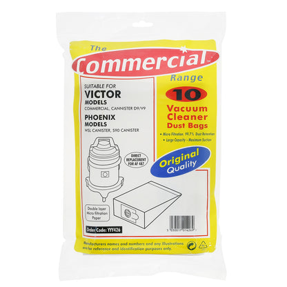 Pack Of 10 Victor Vacuum Cleaner Bag