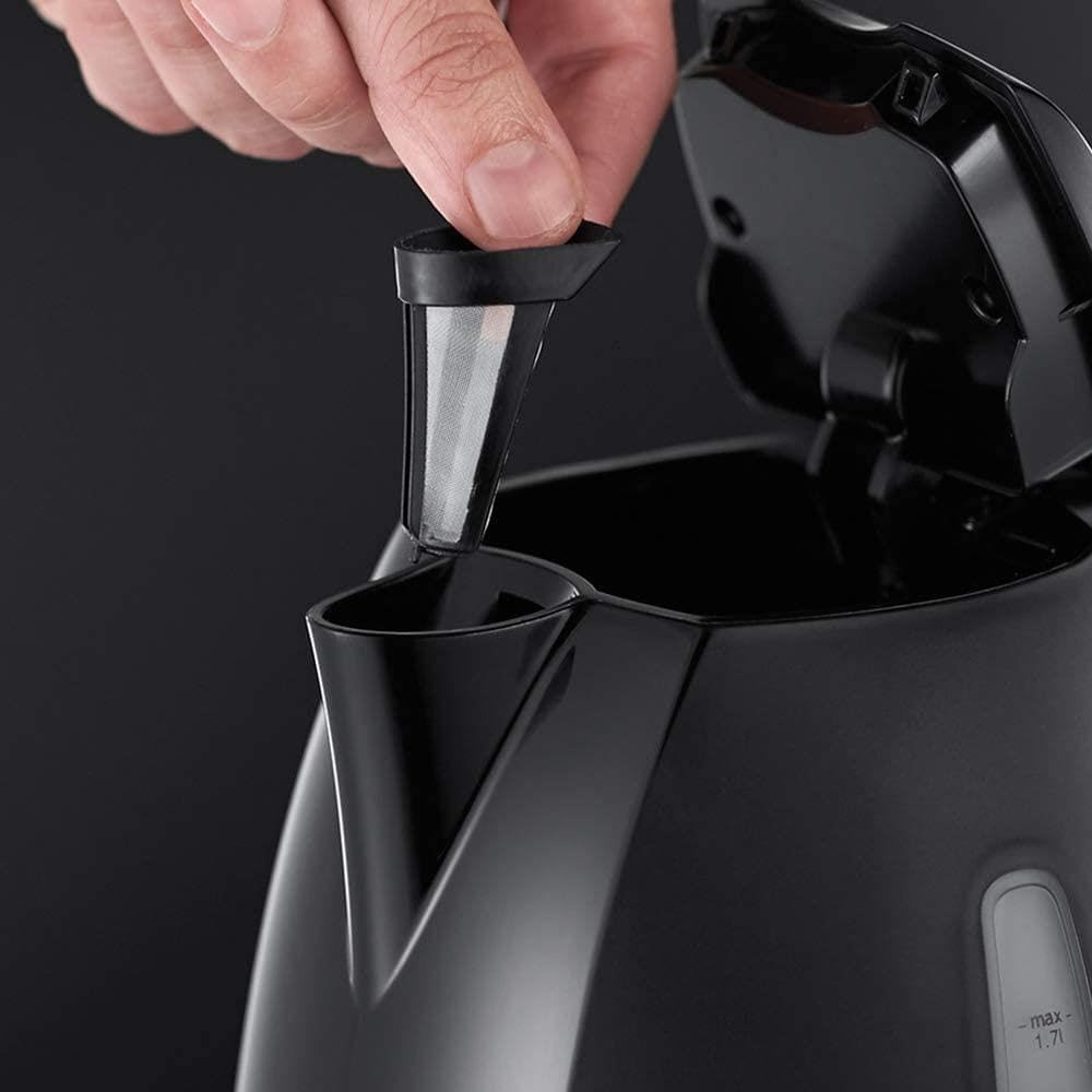 Russell Hobbs Textures Kettle Black