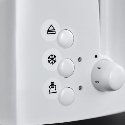 Russell Hobbs Textures 2 Slice Toaster White